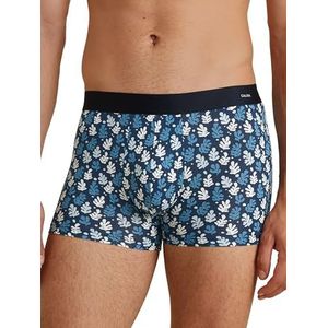CALIDA Katoenen design boxershorts voor heren, NIAGARA BLAUW