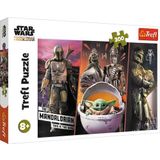 Trefl, Puzzel, mysterieuze Baby Yoda, The Mandalorian Star War, 300 stukjes, voor kinderen vanaf 8 jaar