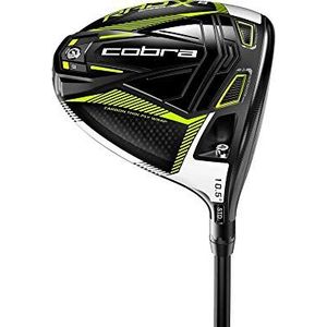 Cobra Radspeed XB Driver Golf 2021 glanzend zwart/geel turbo (linkerhand voor heren, Project X Evenflow Ripetide, Senior Flex, 10,5), standaard