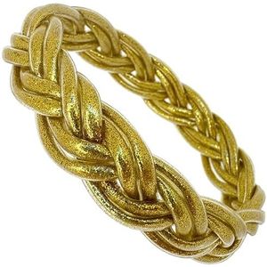 Damesarmband, goudbrood, gevlochten, gouden damesarmband, boeddhistische goudfolie, damesarmbanden, amuletten tegen het boze oog, goudbroodarmband, cadeaus voor vrouwen, Siliconen, Niet van toepassing