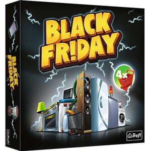 Trefl - Black Friday - gezelschapsspel, Crazy Sale, boerenmanden, planning en beheer van hulpbronnen, strategische elementen, voor volwassenen en kinderen vanaf 10 jaar