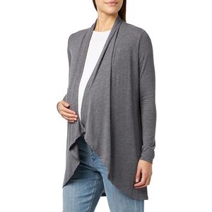 MAMALICIOUS Cardigan en tricot Mlanabella L/S pour femme, Noir/Détails : mélange, M