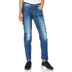G-STAR RAW Arc 3D Low Boyfriend Jeans voor dames, blauw (Medium Alter Destroy 5773-3142)