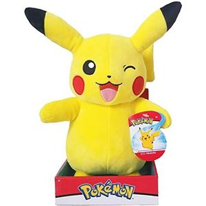 Pokemon reuzenpikachu pluche dier 30 cm - Pokemon speelgoed nieuw 2023 - Pokémon pluche dier officiële licentie