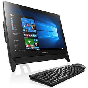 [oud model] Lenovo C20-05 All-in-One desktop-pc, 50,8 cm (20 inch) FHD, zwart (AMD E2, 4 GB RAM, 1 TB HDD, Radeon E2, Windows 10)
