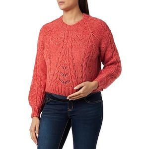 Noppies Esbjerg Nursing damestrui met lange mouwen, Mineraal rood - P436