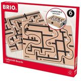 BRIO 34030 Labyrinth Vervangende platen - twee nieuwe zaagsterktestufen als uitbreiding voor het BRIO doolhof - voor kinderen vanaf 6 jaar