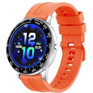 SMARTY Smartwatches Fashion heren SW008G, oranje, Oranje