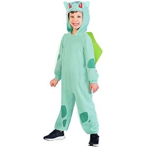 amscan 9915120 Officieel Pokémon Bulbasaur kostuum voor kinderen van 6 tot 8 jaar