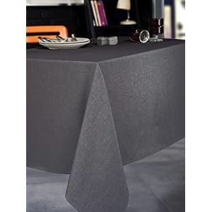 Calitex Tafelkleed, polyester, zink, rond, 180 cm