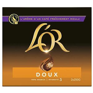 L'Or Zachte gemalen koffie, 3 kg (6 x 250 g)