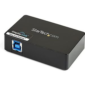 StarTech.com USB 3.0 naar HDMI/DVI adapter, 2048x1152, externe grafische en videokaart, dubbele beeldschermadapterkabel, compatibel met Mac en Windows (USB32HDDVII)