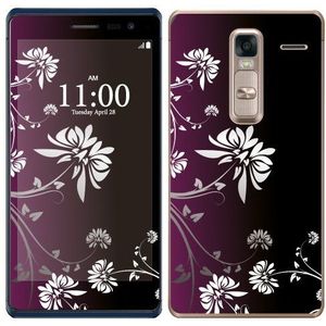 Royal Sticker RS.127289 sticker voor LG Zero White and Purple Flowers