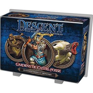 Fantasy Flight Games | Descent Voyage dans les ténèbres - Extension Héros et Monstres Gardiens de Castel-Fosse - Seconde édition
