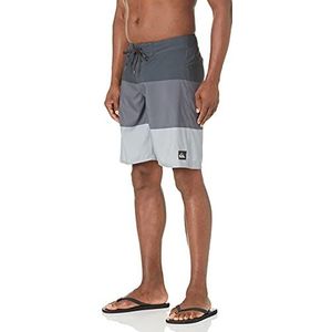 Quiksilver Everyday 21 zwemshorts voor heren, tarmac, strepen, maat 44/46, tarmac strepen