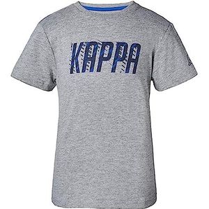 Kappa Bouly T-shirt voor kinderen, marineblauw, grijs