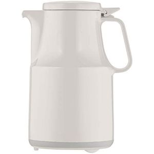 Helios Thermoboy thermosfles van hard plastic, glanzend, 0,6 l, wit