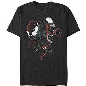 Marvel Spider-man Classic - Bad Conscience Organic T-shirt met korte mouwen uniseks, zwart.