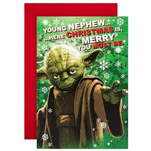 Hallmark Star Wars kerstkaart voor Neffe, middelgroot