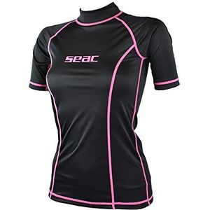 Seac T-Sun Short Dames Rash Guard UV-beschermend T-shirt voor zwemmen of duiken