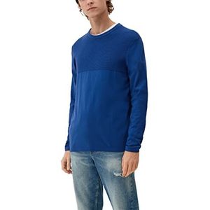 Q/S by s.Oliver 50.3.51.17.170.2124149 heren sweater, Blauw