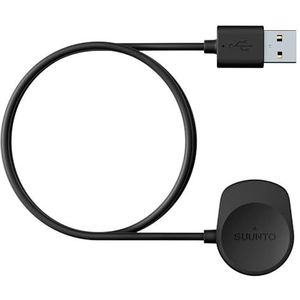 Suunto USB-stroomkabel, uniseks, volwassenen, zwart, eenheidsmaat
