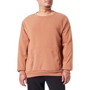 Colina Sweat-shirt en tricot à col rond pour homme, polyester, camel, taille XL Kound Pull, XXL, camel, XXL
