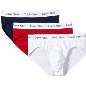 Calvin Klein Katoenen stretch ondergoed heren, Zwart/Blueshadow/Cobaltwater Dtm Wb