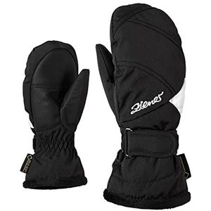 Ziener Lia Skihandschoenen voor meisjes, zwart, maat XL (fabrieksmaat: 6,5)