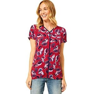 Cecil B318322 Zomer T-shirt voor dames, Hot Red