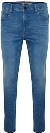 BLEND Jet Multiflex Noos Slim herenjeans, blauw (Denim Middle Blue 76201), 30 W/34 L, blauw (Denim Middle Blue 76201)