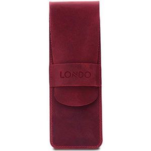 Londo Etui van echt leer (rood)