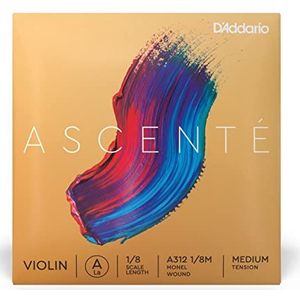 D'Addario Ascenté vioolsnaar (1/8 maat, middelgroot)