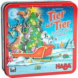 Haba Kerststapelspel Dier Op Dier (de) Hout 31-delig