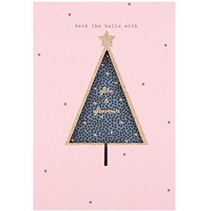 Hallmark Kleine kerstkaart ""Deck The Hall