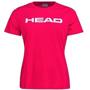 HEAD Club Lucy T-shirt voor dames, rood, maat M, Rood