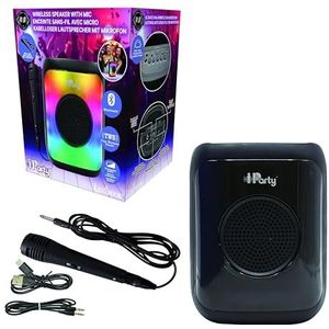 Lexibook, iParty, K8310 Draagbare Bluetooth-luidspreker met microfoon, krachtig geluidsvolume, kleurrijke lichteffecten, oplaadbare batterij, K8310
