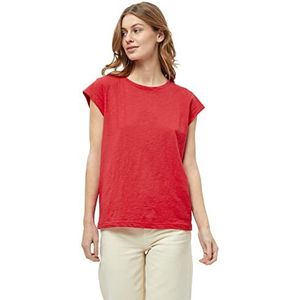 Minus Leti Tee T-shirt voor dames (1 stuk), 4084 Lollipop Red