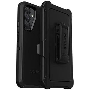 OtterBox Defender Beschermhoes voor Samsung Galaxy A54 5G, Schokbestendig, Valbescherming, Ultra-Robuust, Beschermhoes, ondersteunt 4 x meer vallen dan militaire standaard, Zwart