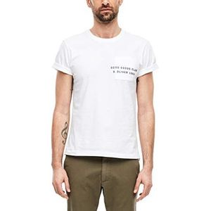 s.Oliver t-shirt mannen, Wit