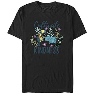 Disney Charme-T-shirt à Manches Courtes pour Enfants Unisexe Adulte, Noir, L