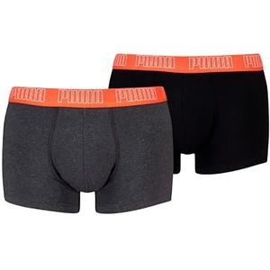 PUMA Set van 2 herenshirts, Rode Combo