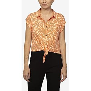 Hurley W Button T-shirt voor dames, Mln