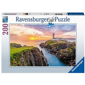 Ravensburger Puzzel 13314 - Lighthouse Ireland - puzzel met 200 stukjes voor volwassenen en kinderen vanaf 14 jaar