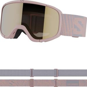 SALOMON Lumi Access Skimasker, uniseks, voor kinderen, uitgebreid gezichtsveld, ideaal voor skiën en snowboarden, oranje, eenheidsmaat