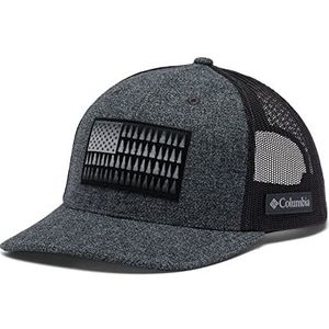 Columbia Tree Flag Mesh Snap Back-Mid Cap, Grill Heather, eenheidsmaat uniseks, Grillheide