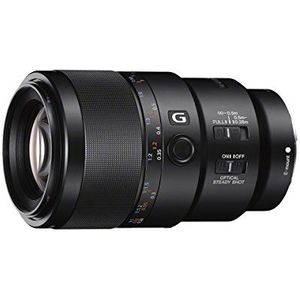 Sony SEL90M28G FE G OSS standaard 90mm f/2.8-22 macrolens voor spiegelloze camera's, zwart