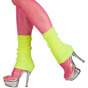 Boland - Manchetten voor volwassenen - effen - Eén maat - armwarmers - sokken - fietsbroek - jaren 80 - kostuum - carnaval - themafeest