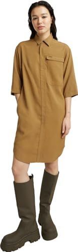 G-STAR Casual cargo tuniekjurk voor dames, beige (Dk Fall D25245-d714-1395), XL, Beige (Dk Fall D25245-d714-1395), XL