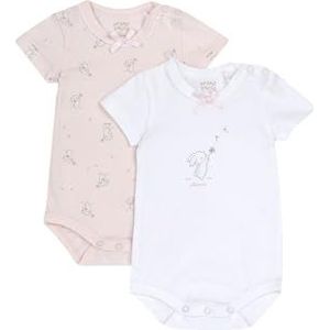 Chicco Body Aperto Sulla Spalla pyjama voor baby's en jongens, baby, meisjes, 1 stuk, Lichtroze